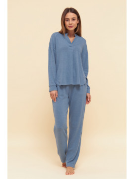 Louis Feraud Heather Blue Pyjamas